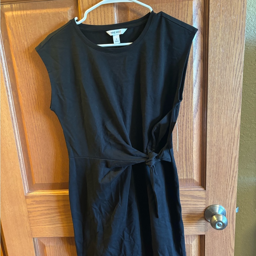 Nine West Black Sleeveless Dress NWT S